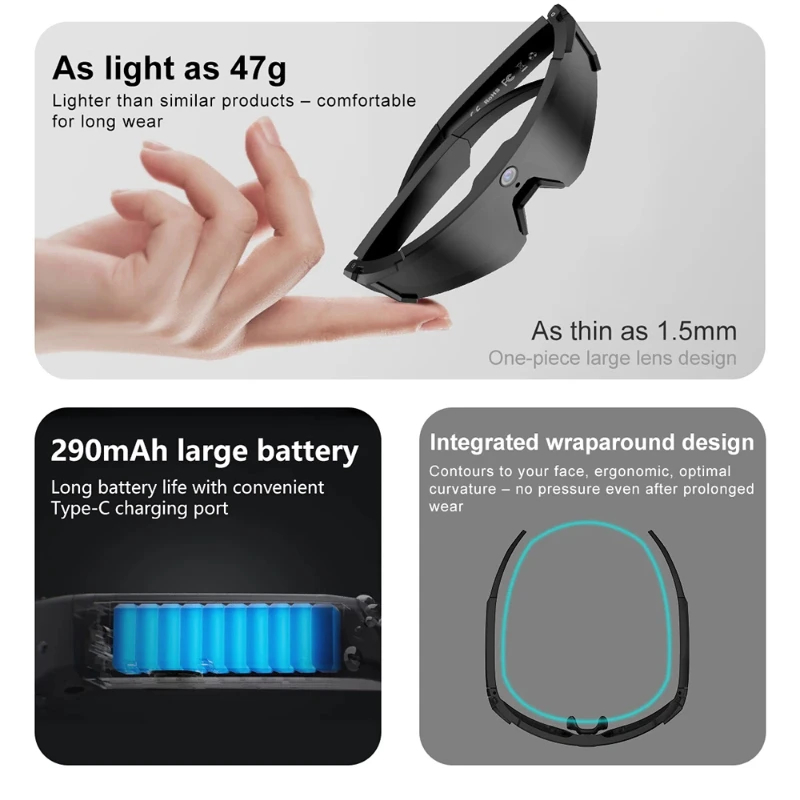 Smart Glasses Lens - نظارات ون بلس الذكية بتقنية الذكاء