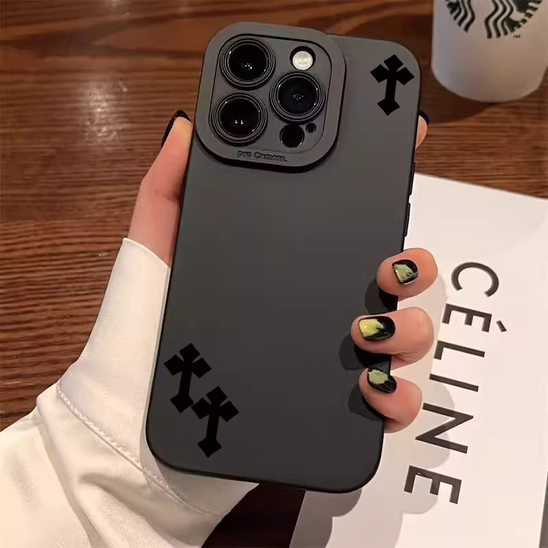 Samsung Galaxy A55 - أغطية هواتف بنمط متقاطع بتصميم الخريف