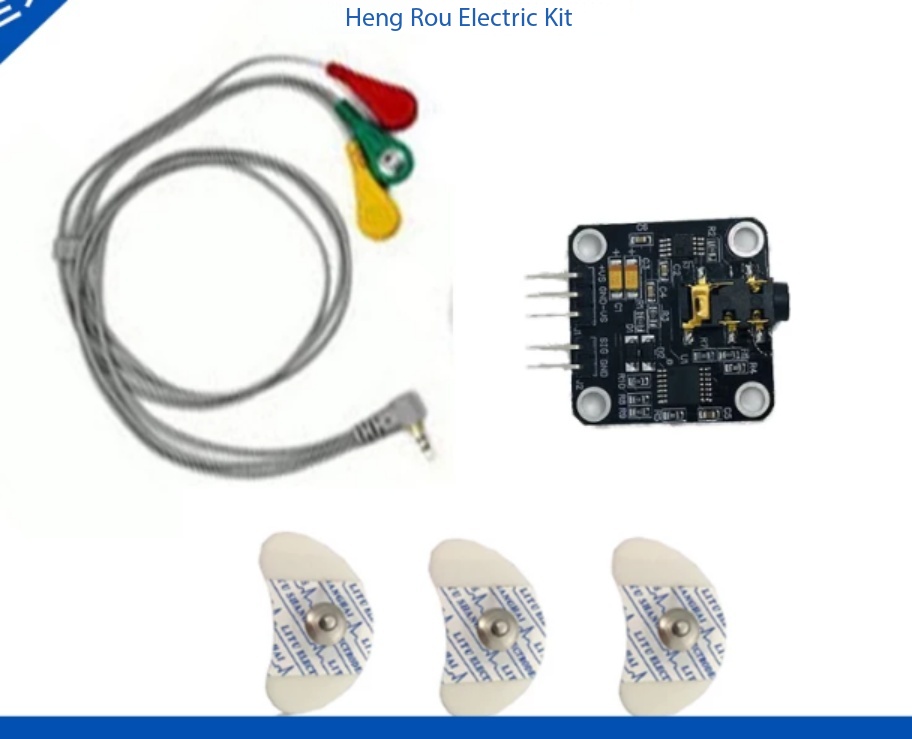 Muscle Sensor Emg - مجموعة مستشعر العضلات EMG KIT0012 لأردوينو