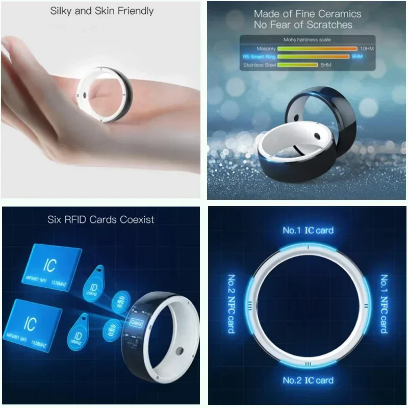 جهاز ذكي يمكن ارتداؤه على شكل  - مراجعة Smart Ring Nfc Pay وسعره