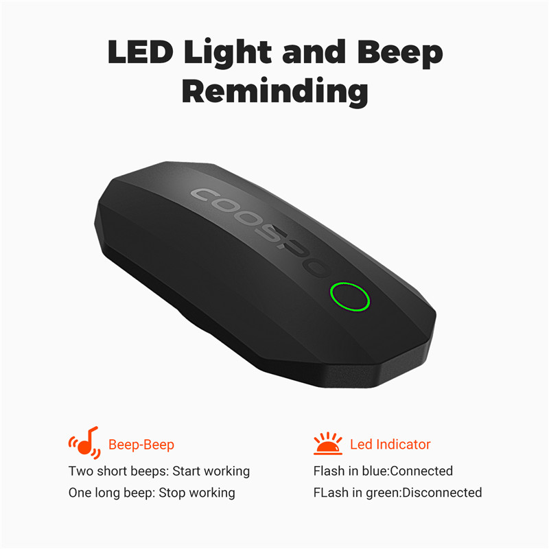 COOSPO-جهاز استشعار معدل ضربات - مراجعة Breath Rate Monitor وسعره