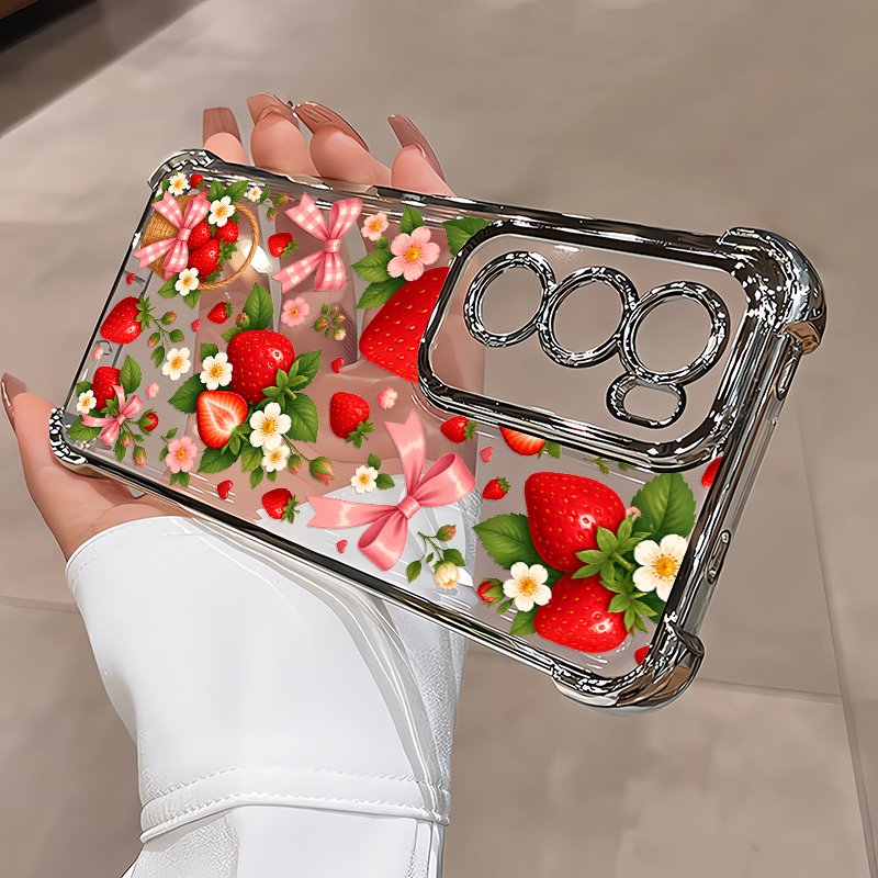 غطاء هاتف لطيف بطبعة زهور وربط - مراجعة Oppo A78 وسعره