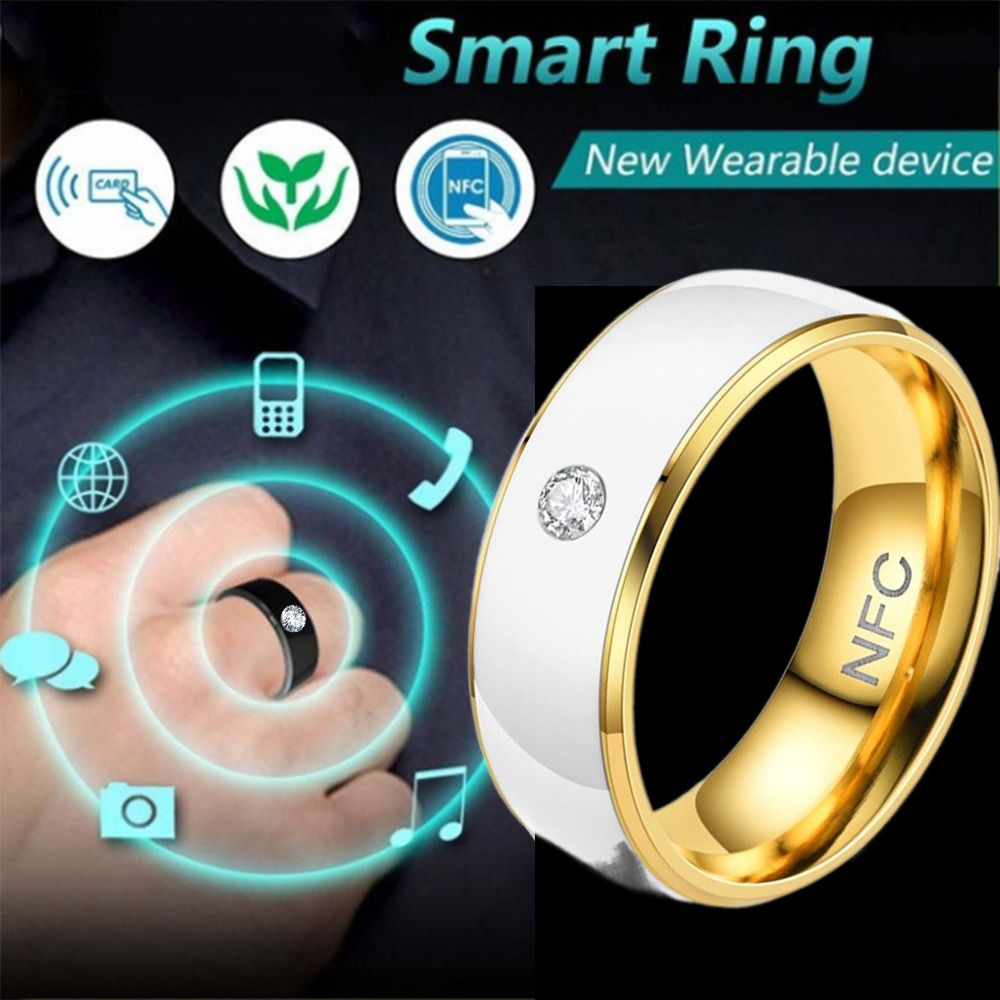 NFC حلقة ذكية من الفولاذ المقا - مراجعة Smart Ring Nfc Pay وسعره