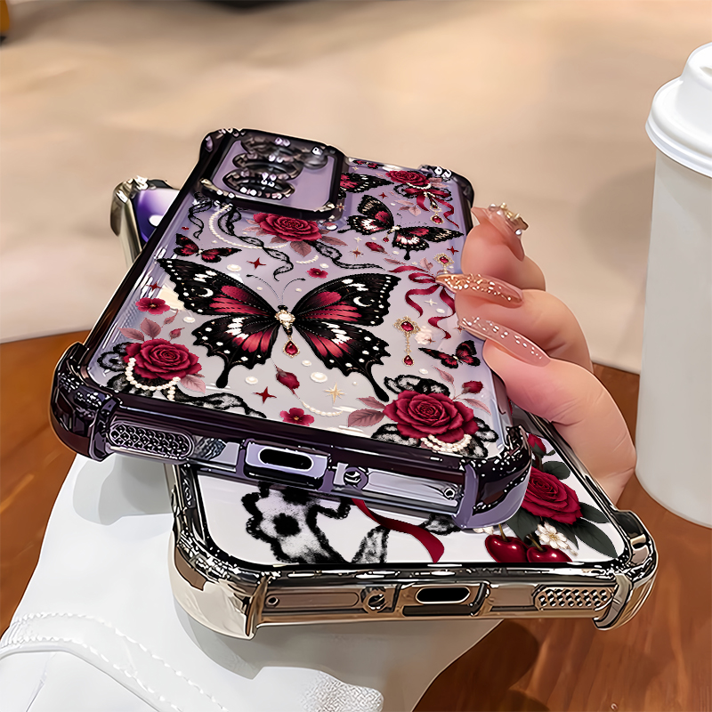 غطاء هاتف جميل مزين بالزهور وا - مراجعة Oppo A78 وسعره